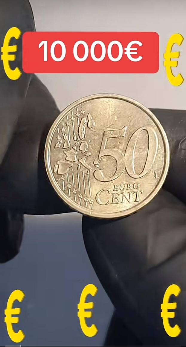 Hrvat prodaje kovanicu od 50 centi za 11.000 € na Njuškalu!  Imate li ju doma? Hit je TikToka