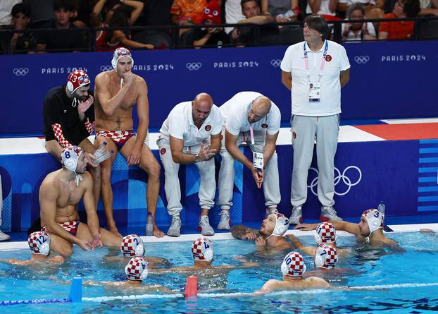 Water Polo - Men's Quarterfinal - Croatia vs Spain