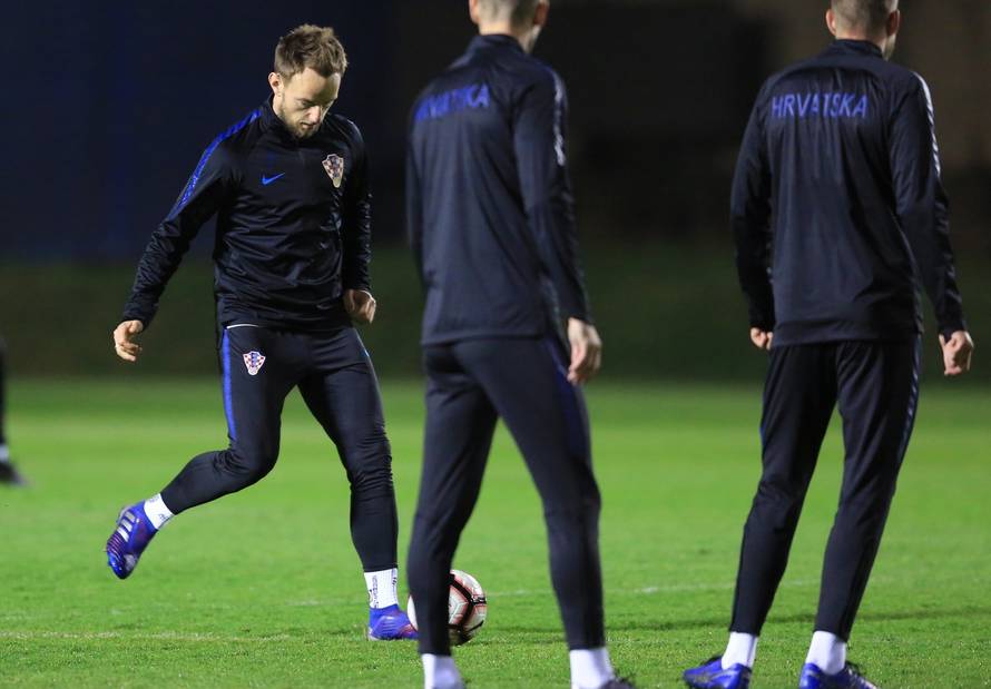 Zagreb: Hrvatska nogometna reprezentacija odradila trening