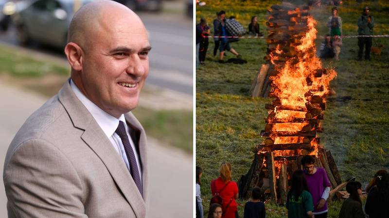 Oglasio se Dabro: 'Ovi što pale i skakuću oko vatri?  Neće dugo...'