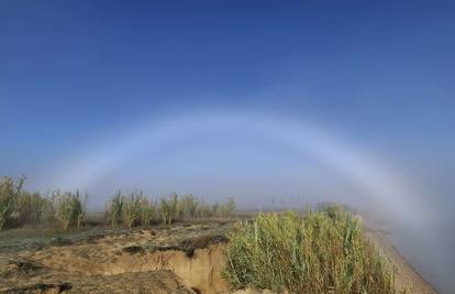 VIDEO Veličanstven prizor na nebu u Ninu: Bijela duga viđa se rijetko, a evo kako nastaje