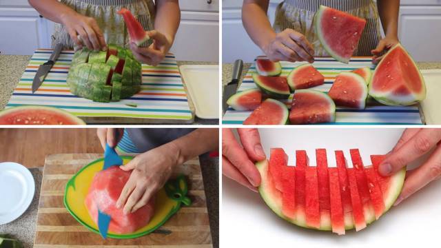 5 genijalnih načina za rezanje lubenice - gotovo je za čas!