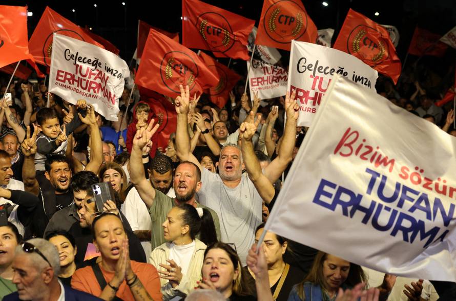 Turk Cypriot moderate wins election in major policy shift in conflict