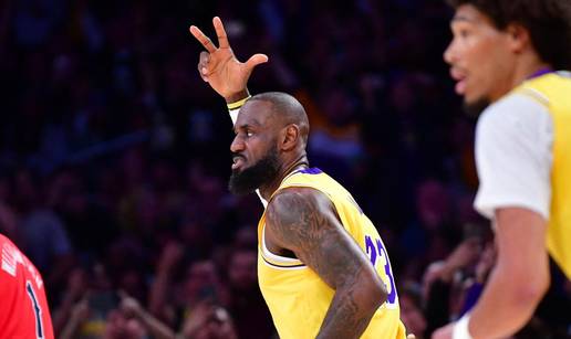 VIDEO LeBron premašio veliki jubilej: 'Stvarno puno koševa'