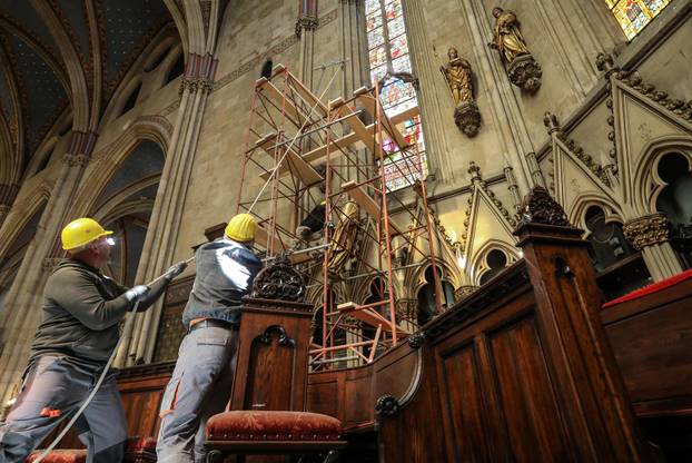 Započela sanacija zagrebačke katedrale