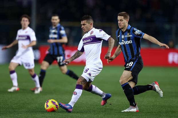 Italian football Coppa Italia match - Atalanta BC vs ACF Fiorentina