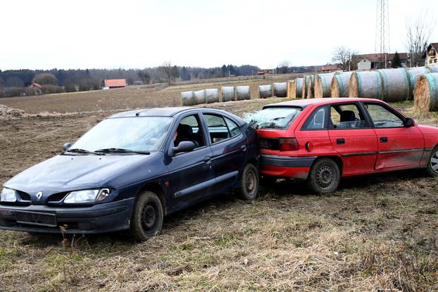 Rečko polje: Alen Glavica i prijatelji organizirali karambol show sa starim autima
