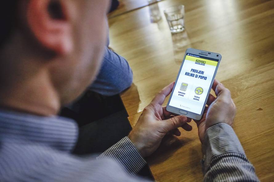 Zagreb, 19.12.2017 - Predstavljanje mobilne aplikacije za odgovornu konzumaciju alkohola