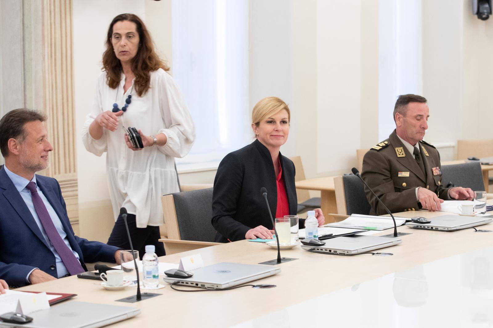 Zagreb: U Banskim dvorima odrÅ¾ana sjednica VijeÄa za obranu