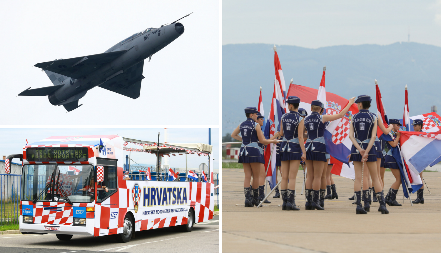 Avion s Vatrenima presrest će MiG-ovi i dopratiti do Zagreba