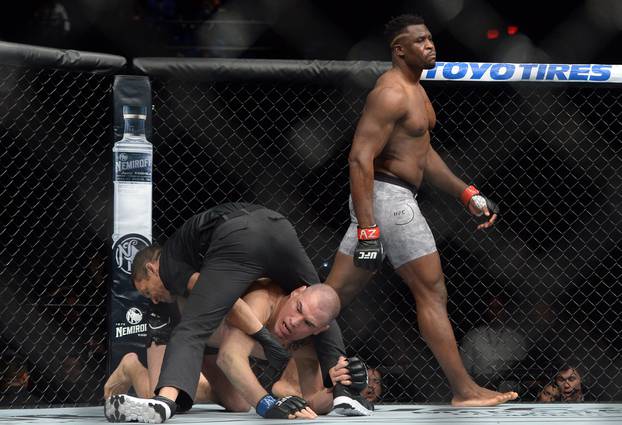 MMA: UFC Fight Night-Phoenix- Ngannou vs Velasquez