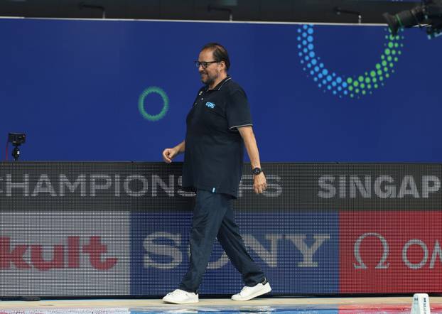 Svjetsko prvenstvo u vodenim sportovima - Singapur 2025. Vaterpolo,, žene, Hrvatska - Grčka