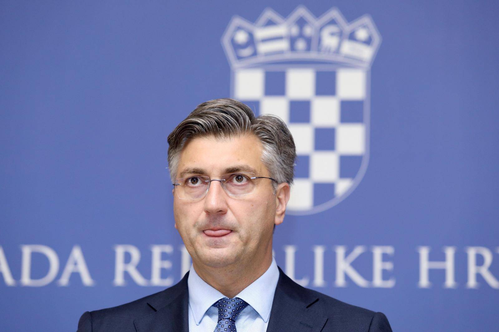 Plenković: Govor predsjednice nije bio kritičan prema Vladi