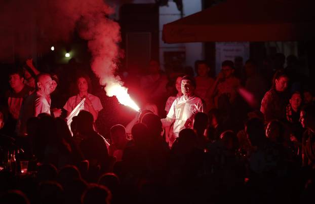 Osijek: Zajedničko gledanje utakmice Engleska  - Hrvatska 
