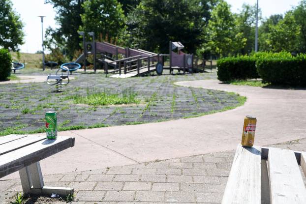 Zagreb: Neočišćen Bundek šest dana nakon koncerta Marka Perkovića Thompsona