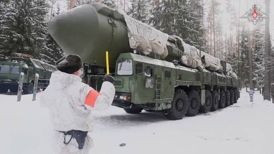 Russia practices manoeuvres with Yars missiles, in Mari El Republic