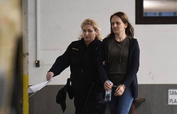 Zagreb: Dovođenje uhićenih u prostorije USKOK-a