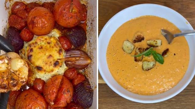 Viralni recept pretvorila u nešto novo: Isprobajte juhu od rajčice, paprike, luka i posebnog sira