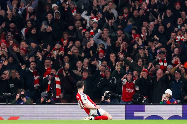 London: Declan Rice slavi pogodak u 2. minuti protiv Dinama