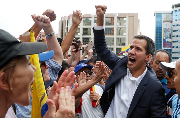 Opposition supporters hold rallies against Venezuelan President Nicolas Maduro