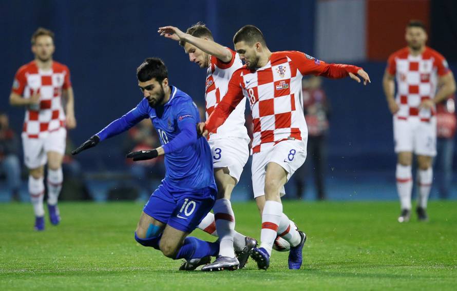 Euro 2020 Qualifier - Group E - Croatia v Azerbaijan