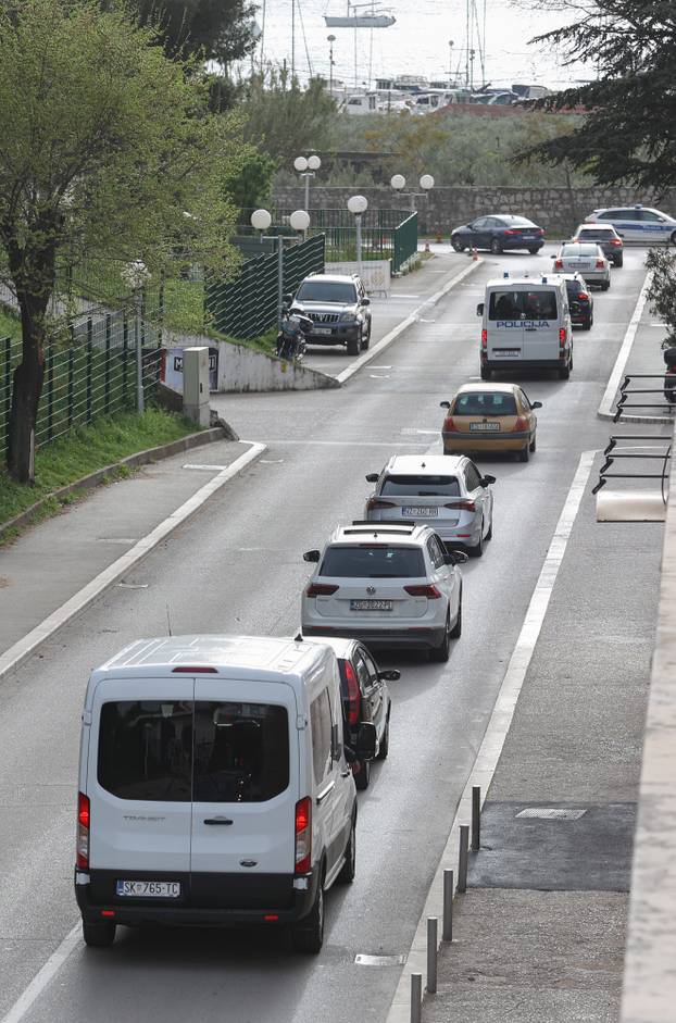 Split: Bad Blue Boysi u koloni stižu pred Poljud 