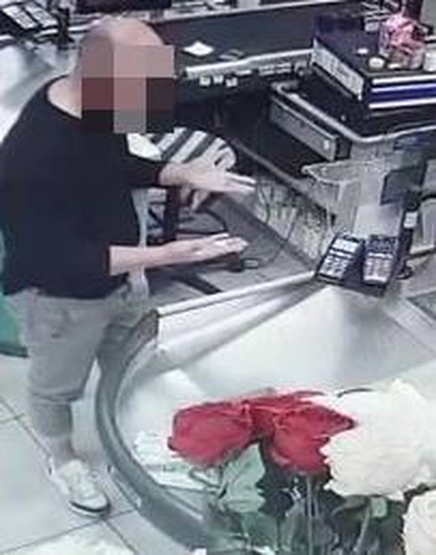 Pogledajte kako je drski lopov u Dalmaciji prevario blagajnicu