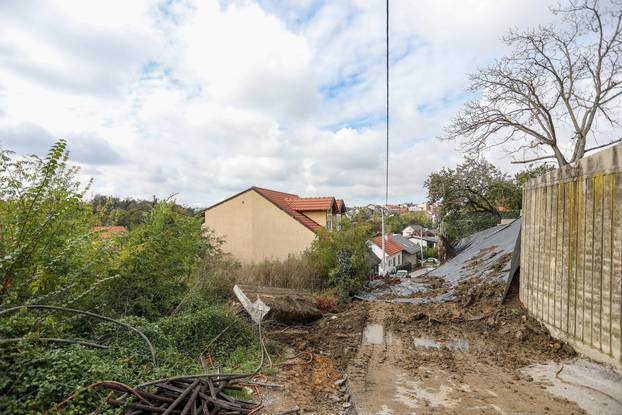 Zagreb: Na Bukovcu se uru??io potporni zid