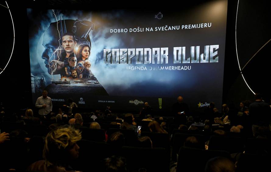 Zagreb: Premijera filma, Gospodar oluje, legenda o Hammerheadu
