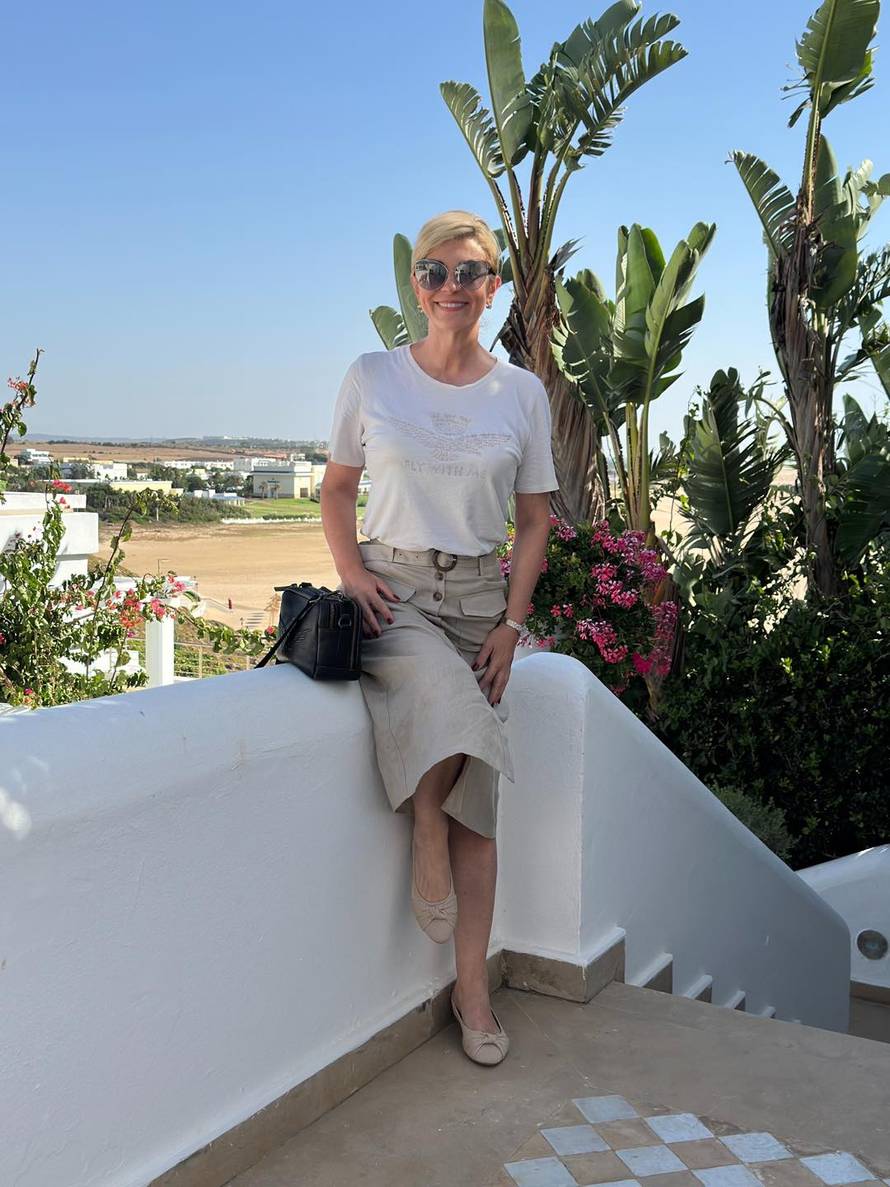 FOTO Kolinda na Antarktici: Društvo joj prave pingvini!