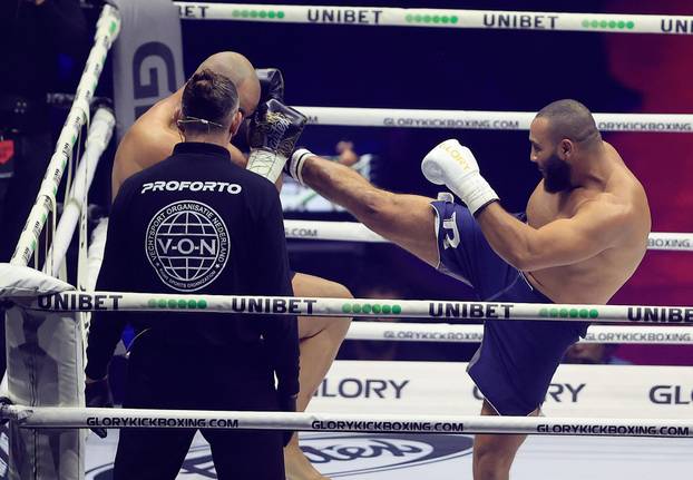 Zagreb: Turnir u kickboxingu, Glory 95, u Areni Zagreb, Nordine Mahieddine - Nikola Filipović