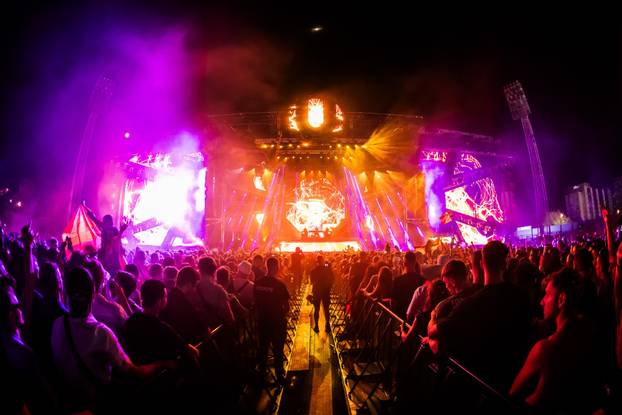 Split - Treca Vecer Ultra Festivala. DJ  Martin Garrix