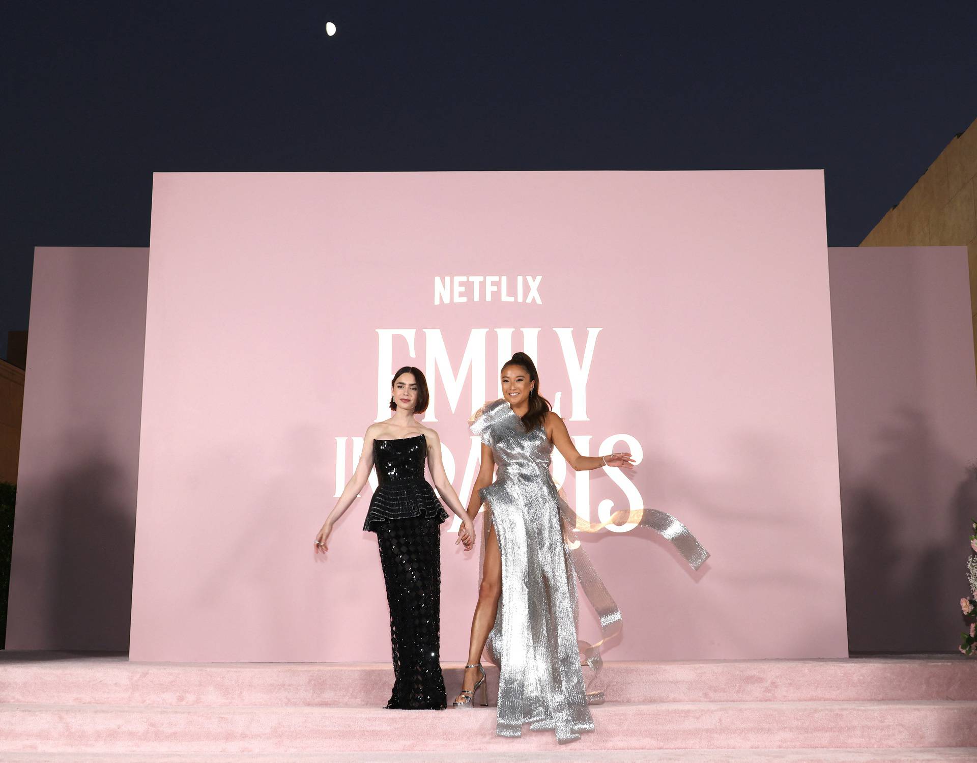 Premiere for Netflix's "Emily In Paris" Season 4 at The Egyptian Theatre Hollywood in Los Angeles