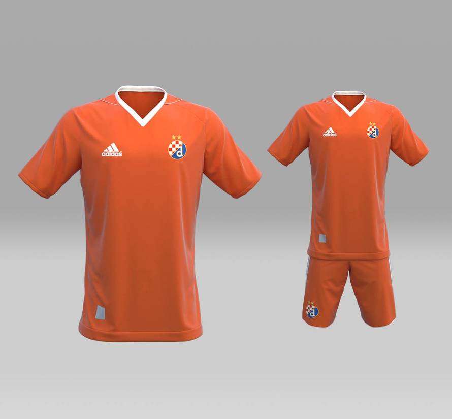 Dinamo vratio narančasti dres, tu su i zvjezdice, treći dres crn