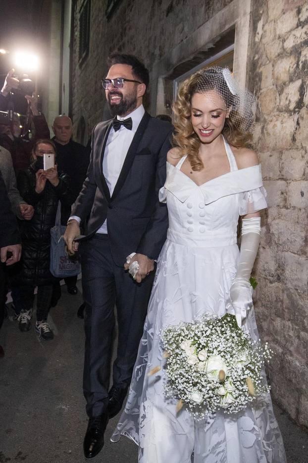 Split: Vjenčali se Petar Grašo i Hana Huljić