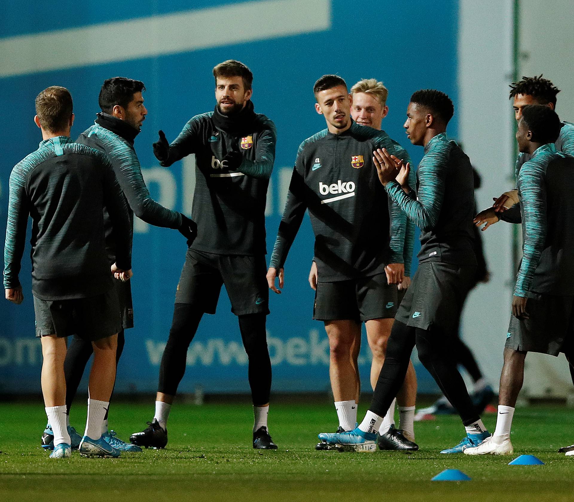 Champions League - FC Barcelona Training