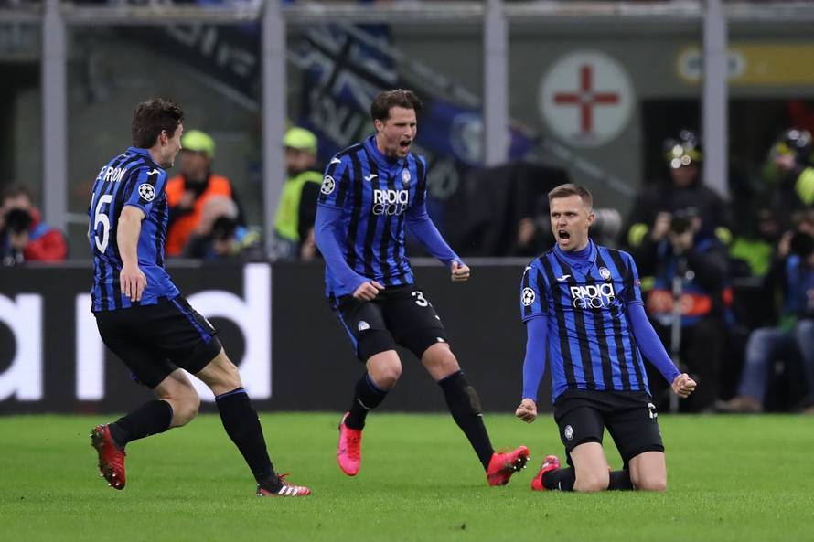 Atalanta v Valencia - UEFA Champions League - Round of 16 - First Leg - Giuseppe Meazza