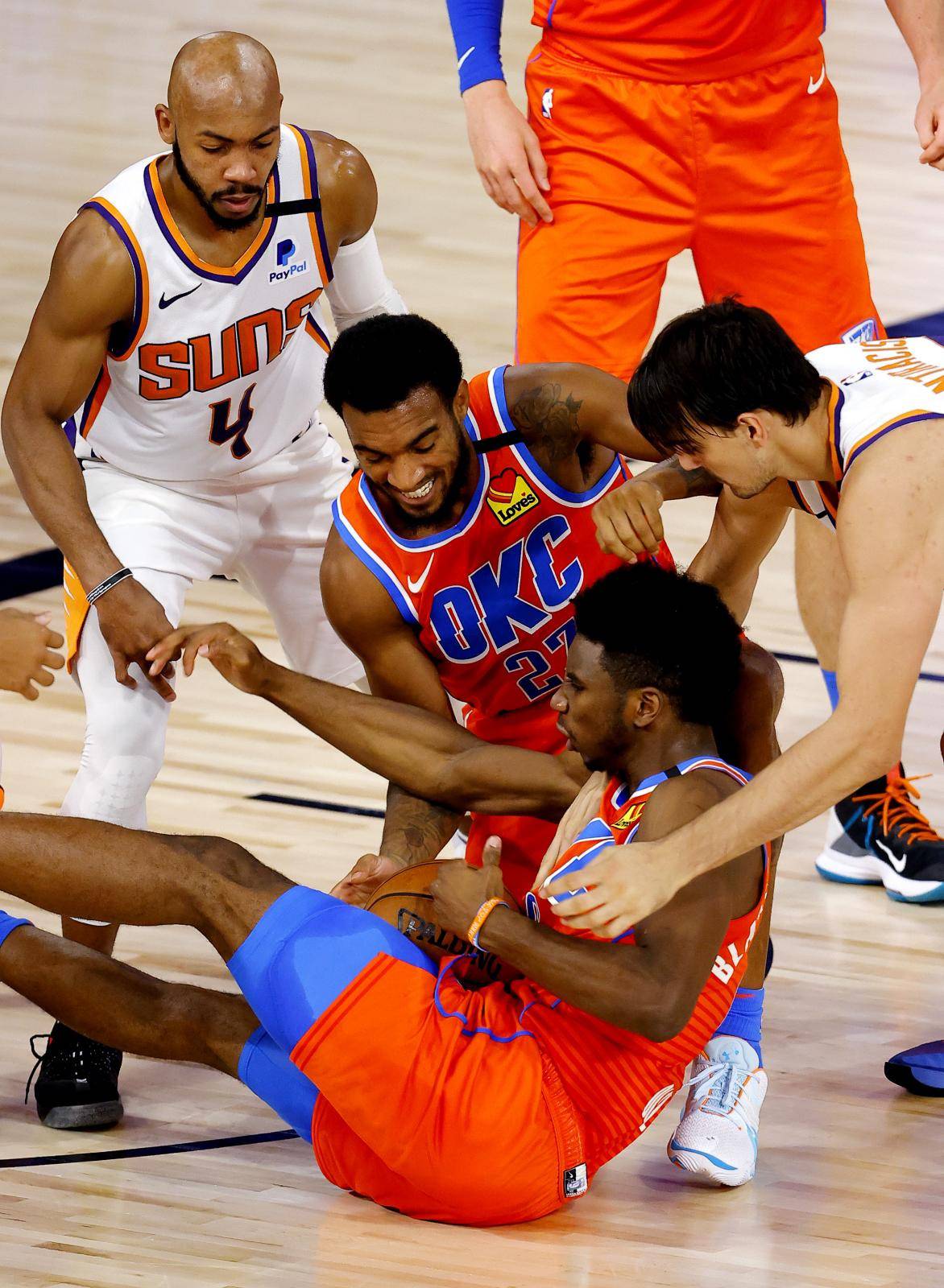 NBA: Oklahoma City Thunder at Phoenix Suns