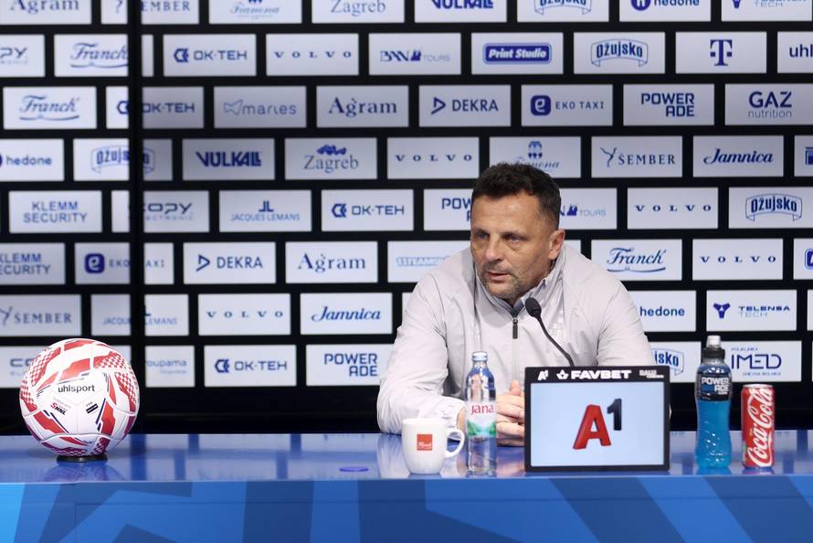 Zagreb: Dinamov trener, Mario Kovačević, najavio utakmicu sa Osijekom