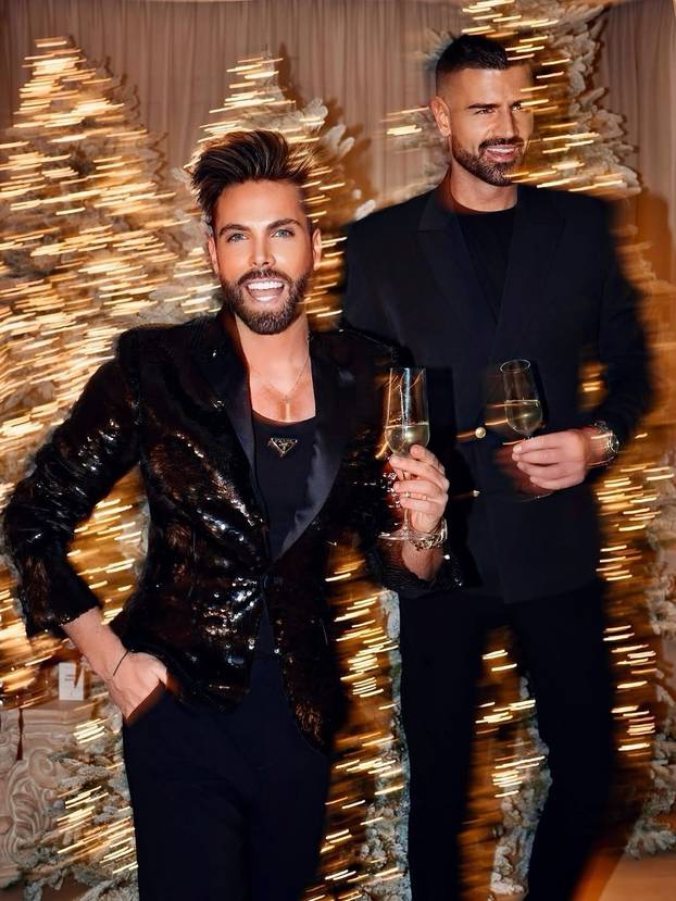 FOTO Marko Grubnić odškrinuo vrata svog luksuznog doma i pokazao kako on slavi Božić