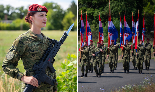Sara je jedna od 170 vojnikinja na mimohodu za 30. obljetnicu Oluje: ’Ovo je ispunjenje sna...'