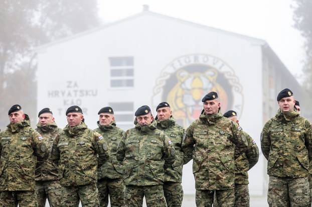 Zagreb: Ispraćaj 42. hrvatskog kontingenta u NATO-ovu operaciju potpore miru