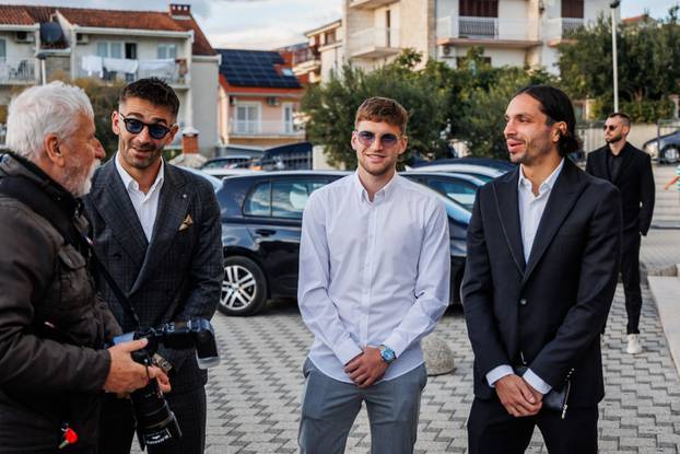 Split: Marko i Iris Livaja na vjenčanju Ivone i Anthonyja Kalika