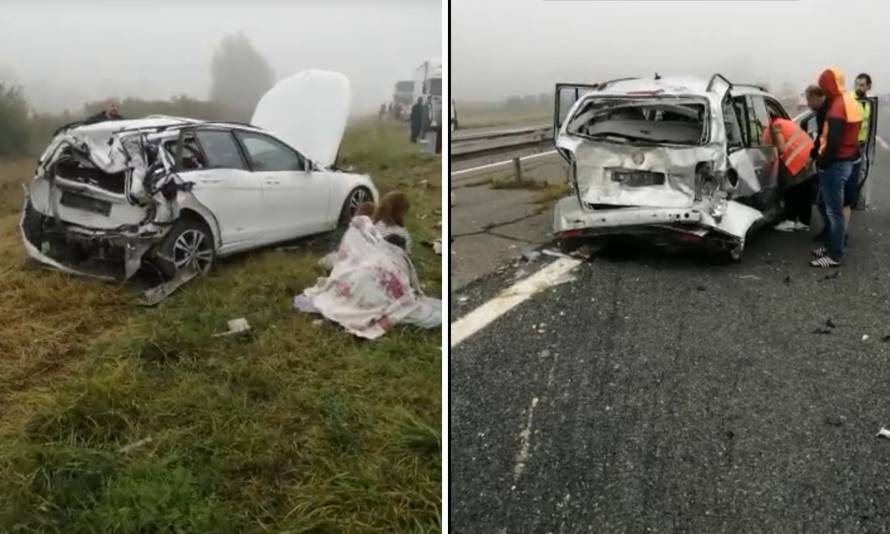VIDEO Užas na A3: U sudaru četiri auta i kamiona kod Ivanić Grada ozlijeđeno je čak 11 ljudi