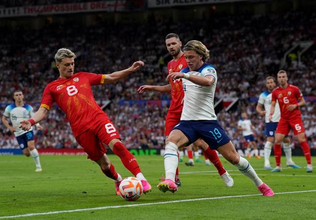 England v North Macedonia - UEFA Euro 2024 Qualifying - Group C - Old Trafford