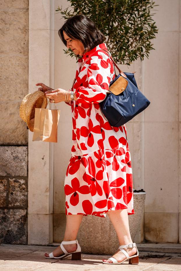 Ulična moda u centru Sinja