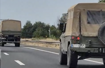 Snimila vojne kamione na zagrebačkoj obilaznici, štopali su promet. Evo o čemu je riječ