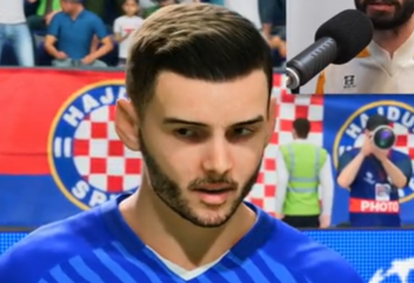 FOTO Ajme, što je ovo?! Livaju i Petkovića u EA FC 25 ni mater ne bi prepoznala! A tek Baturina...