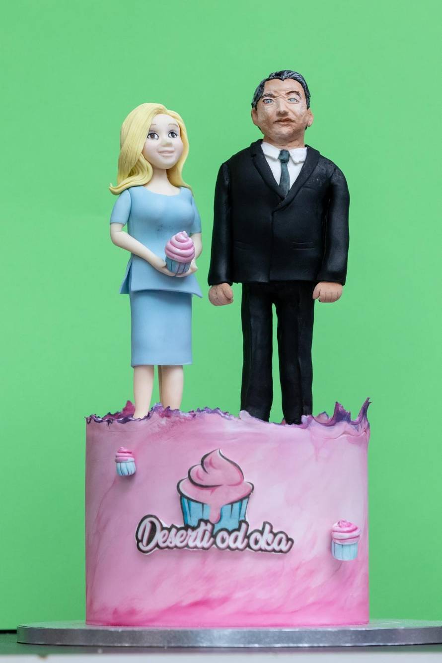 Veliko finale showa 'Deserti od oka': Ovo na torti su Kolinda i Zoki? Izgledaju kao mladenci!