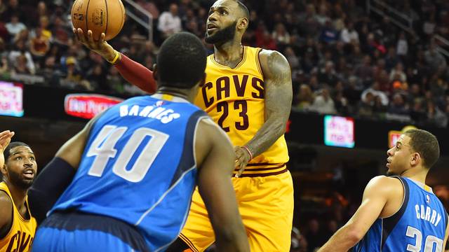 NBA: Dallas Mavericks at Cleveland Cavaliers